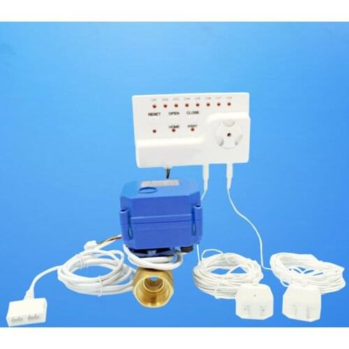 WLD-806 G3/4" DN20 Smart Home Water Leakage Detector Alarm System Tester Sensor Water Saver Protect Water Loss single valve