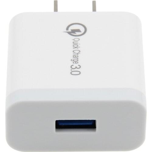 USB Charger Quick Charge QC3.0 Universal Wall Mobile Phone Charging Chargers Adapter for Huawei iPhone Samsung US Plug 500pcs