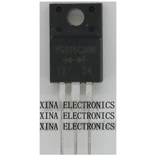 YG875C20R YG875C20 YG875C YG875 200V 20A TO-220F ROHS ORIGINAL 10PCS/lot Free Shipping Electronics composition kit