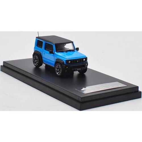 LCD 1/64 Scale Suzuki Jimny SUV Blue Diecast Model Car Toy Collection Gift