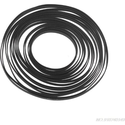 5mm Wide Turntable Rubber Belt Replacement Flat Drive Belt for Vinyl Record Player Belt-Driven Turntables N16 20 Dropshipping