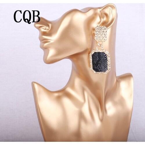 Bohemian new earrings luxury brand earrings handmade gift snake pattern geometric fashion 2019 retro pendant big brand jewelry c