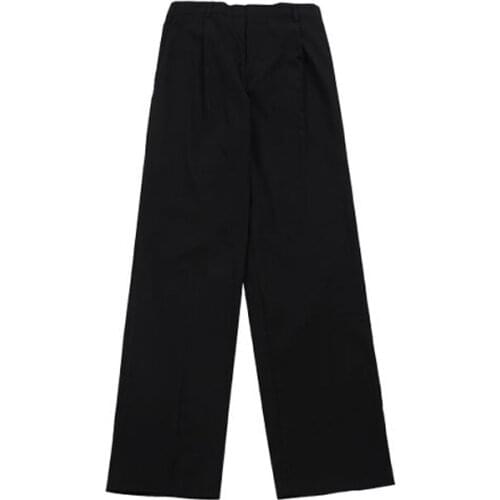 Pants mens summer thin loose straight casual pants Korean fashion drop feeling mens trousers versatile large pants
