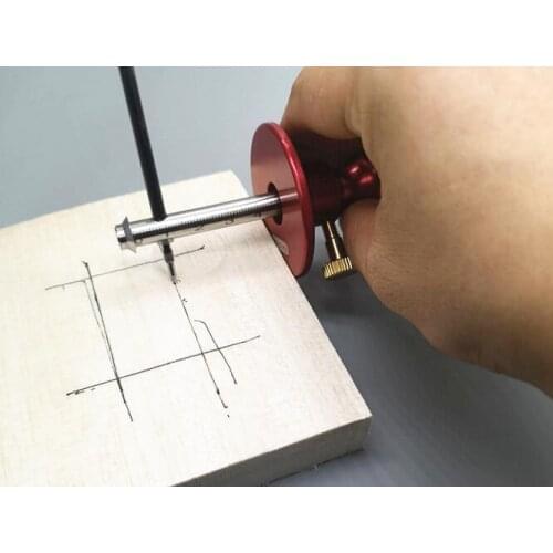 Woodworking Ruler European Wire Drawer Blade Type Wooden Scribe-Line Mark Tools