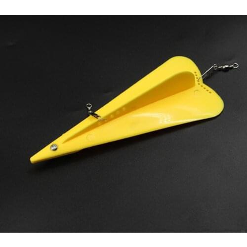 Fishing Diving Board plastic material with rotating ring lead Trolling Diving Board Planer Board Fishing Tools Accessories