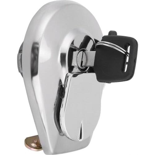 Motorcycle Gas Fuel Tank Cap With 2 Keys For Honda VF750C VF750 VF 750 700 Rustproof Locking Practical Stainless Steel