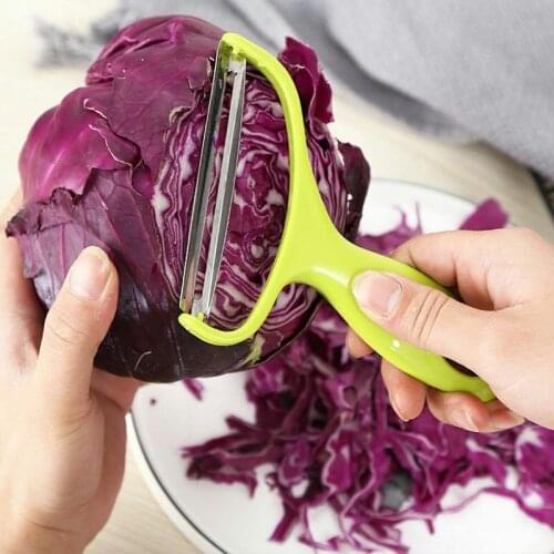 Cooking Tools Wide Mouth Peeler Vegetables Fruit Stainless Steel Knife Cabbage Graters Salad Potato Slicer Kitchen Accessories
