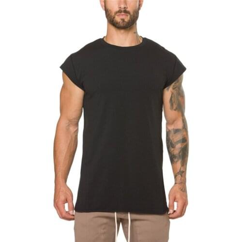 2018 Newest Sexy Men Sports T-Shirt Traning Exercise Gym Muscle Bodybuilding Running Fitness Shirt Top Clothes Sportswear