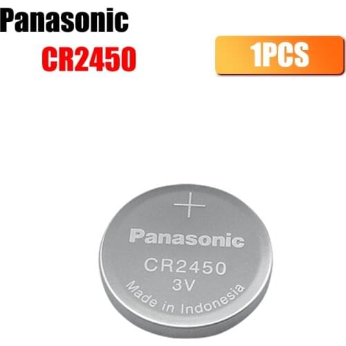 Original Panasonic 550mAh Lithium Battery 3V CR2450 CR 2450 ECR2450 KCR2450 5029LC LM2450 DL2450 BR2450 Cell Coin Batteries