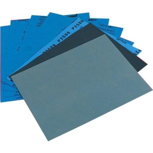 Furniture Sandpaper Automotive Sanding Paper Sheet tool grinding Assort Grit Dry Wood Wet Surface polishing Abrasive Finishing