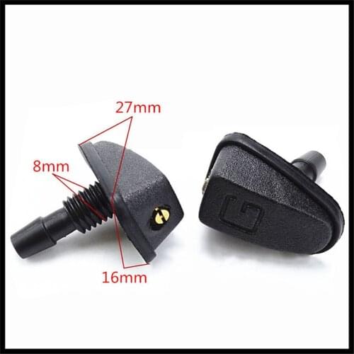 Water Spout Cover Sprayer Nozzle car Accessories for AUDI-Q5 FIAT-500 bmw-X3 JEEP-GRAND CHEROKEE