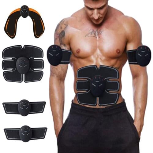 EMS Wireless Muscle Stimulator Fitness Abdominal Hip Muscle massager Training arm Trainer Electric Weight Loss Sticker