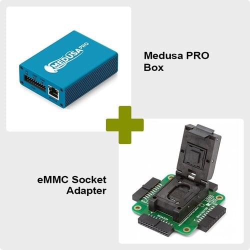 100% Original Medusa Pro Box + Medusa Pro eMMC Socket Adapte