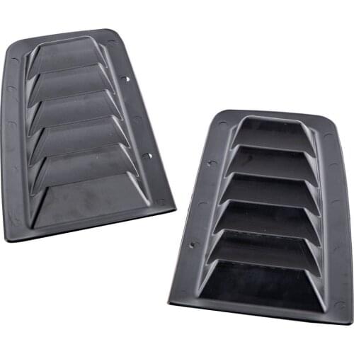 2Pcs Front Hood Vent For Focus RS MK2 style Car Air Intake Scoop Bonnet Hood Vent ABS plastic for FORD PROFILE universal Exact