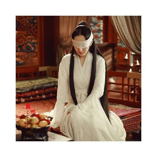 Bai Qian full 6 designs Fairy Womens Costume Forever Love for Three Times of Incarnations in Ten Miles of Peach Blossom Bushes