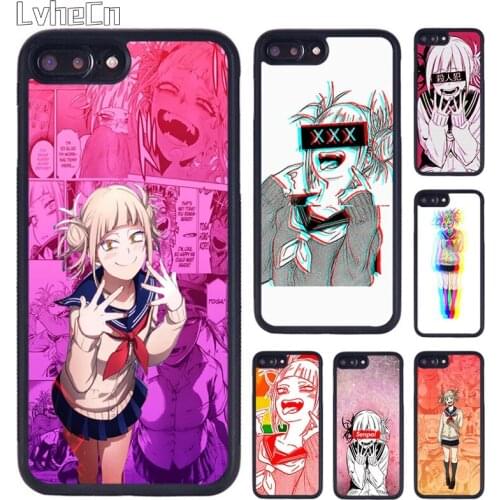 LvheCn Himiko Toga My Hero Academia Phone Case Cover For iPhone 5 SE 6s 7 8 Plus 11 12 Pro X XR XS Max Samsung galaxy S8 S9 S10