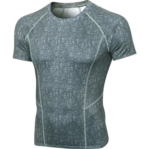 NEW T-shirt Men Short Sleeve Sports Clothing Men Quick Dry Training Sportswear Fitness Jogging T-shirt Men training Clothing Men