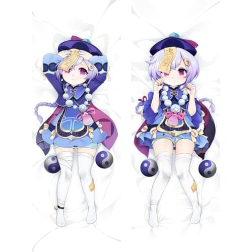 Genshin Impact Zombie Qiqi Anime Girl Dakimakura Body Pillow Case Cover Body 1