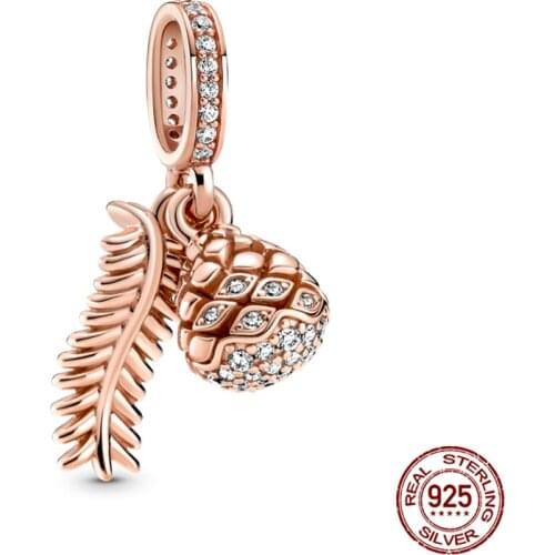 Genuine100%925Sterling Silver 2021New Irregular Charm Suitable For 3mm Bracelet&Bracelet For Women Birthday Fashion Jewelry Gift