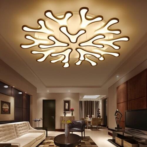 Creative Coral LED ceiling lamp Home Living Room Bedroom Study Room Aisle Ceiling Light Business place decorative lighting