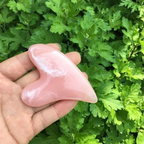 Natural Jade Face Massager Gua sha Scraper Board Facial Guasha Meridian Muscle Relaxation Skin Lifting Face Thin Gouache Scraper