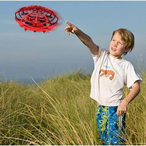 Fashionable Hand Flying UFO Ball LED Mini Induction Suspension RC Aircraft Flying Toy Drone High Quality