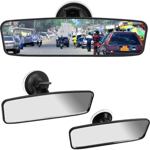 Panoramic 360° Car Baby Mirror Adjustable Suction Cup Wide-angle Panoramic Rearview Mirror Car Rear Interior Rear View Mirror
