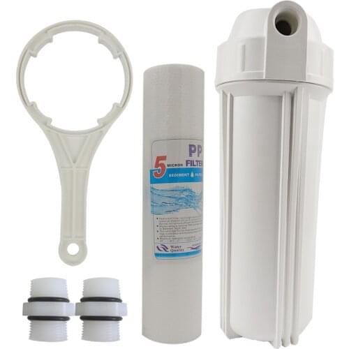 Water Pre-filter 10 inch long water purifier water filter,PPF cotton single stage prefilter