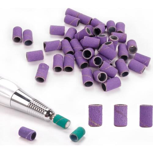 Nail Sanding Bands UV Gel Polish Remover Electric Nails Machine Nail Drill Bits Replacement Tools Cutter