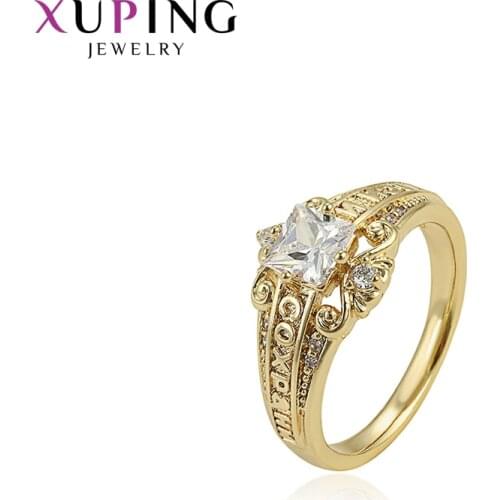 XUPING JEWELRY Rings With Cubic Zirkonia For Women