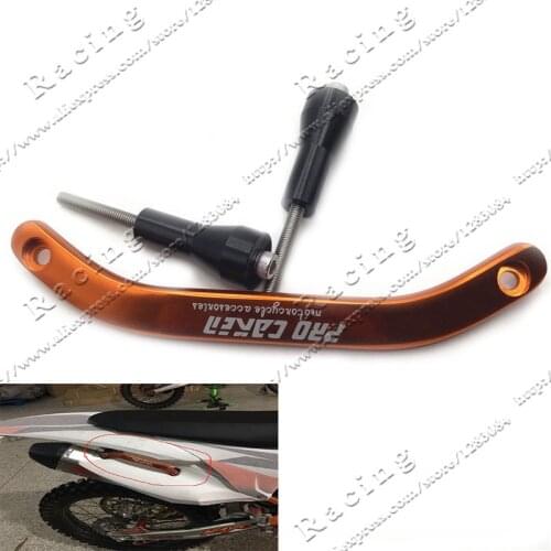 CNC Rear passenger grab rail Handle for SX SXF EXC EXCF XC XCW 125 250 150 350 450 500 motocross dirt bike parts