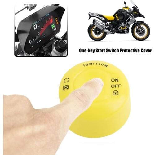 R1250GS Engine Start Stop Button Cap Protector cover For BMW R 1250 GS LC ADV Adventure 40th Anniversary Edition 2019 2020 2021