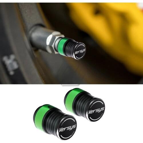 For Kawasaki Versys 650 1000 Versys-X 300 Motorcycle Accessories Wheel Tire Valve Caps Covers