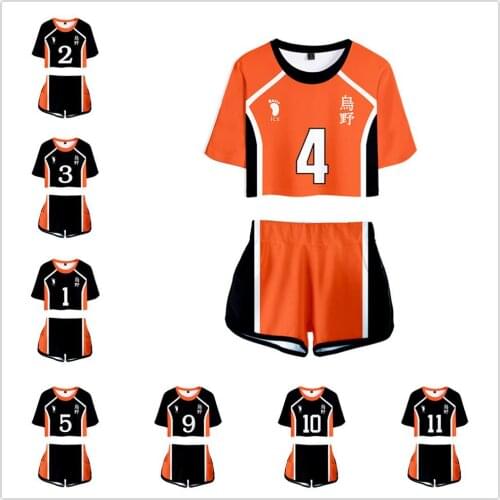 Haikyuu Cosplay sawamura daichi Cosplay Costume High School Uniform Sportswear Shirt+Shorts Jerseys Suit
