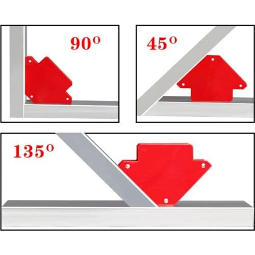 90 angle carpentry Magnetic Welding Magnets Triangle Fixed Positioner Soldering Locator Strong Magnet welder Holder Power Tools