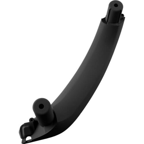 Beler Car Rear Right Interior Door Pull Handle Trim Cover Fit for BMW X3 F25 X4 F26 2011 2012 2013 2014 2015 2016 2017 Black