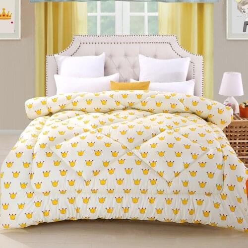 2021 New Warm Comforters Thick Duvet Quilt Twin/Queen/King Size Bedclothes Bedding Sets Luxury Home Hotel Use (No Quilt Cover)