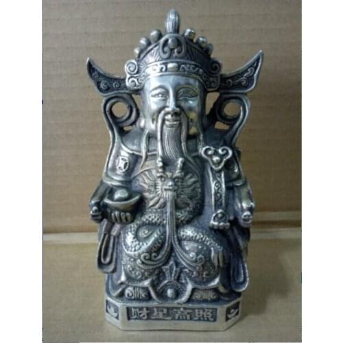 New products,antique bronze craft decoration,Buddha statue of God of Wealth sculpture decoration