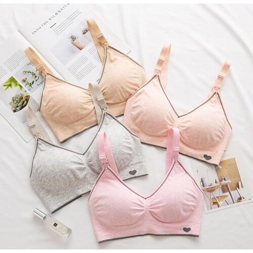 New breastfeeding bra pregnant women underwear maternity nursing bra
