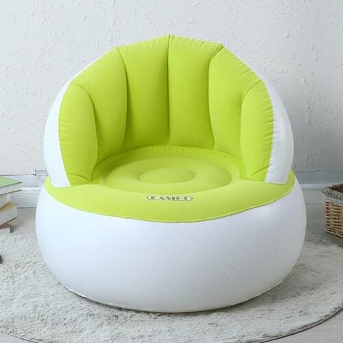 New Parent-Child Family Series Sofa Color Adult Children Cute Creative Flocking Backrest Small Sofa Inflatable Kid Chairs Bed