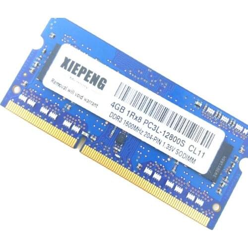 4GB DDR3L 1600MHz Memory 8GB 2Rx8 PC3L-12800S Notebook RAM for DELL Vostro 3458 5459 3562 2421 2520 2521 3360 3446 5560 Laptop