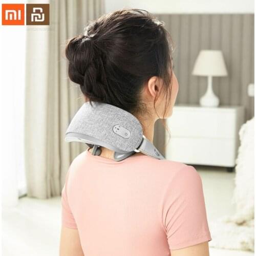 Xiaomi neck massage instrument 3 kinds of massage mode warm physiotherapy wireless portable fatigue fatigue health equipment