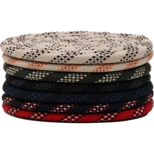 Luxury Weiou 5MM Spiral Lace Strong Hiking Boots Rope Twill Polyester Premium String Ten pairs/lot Cheaper For Drop-Shipping