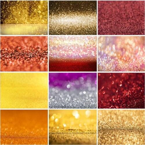 SHENGYONGBAO Glitter Star Polka Dot Light Bokeh Photography Backdrop Wedding Birthday Party Baby Photo Background 210330TGZ-03