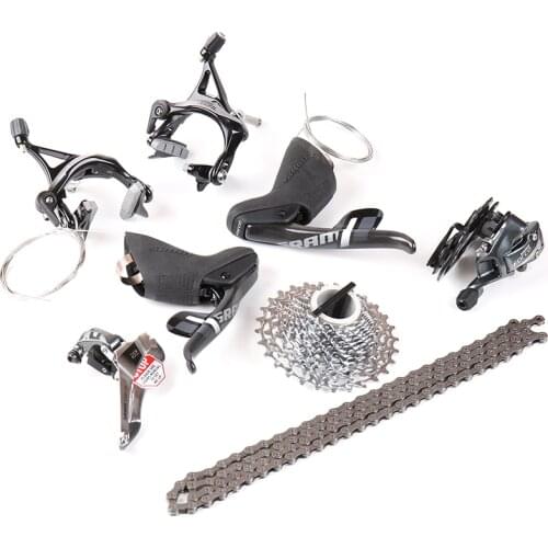 SRAM Force 22 2X11 Speed Road Bike Bicycle Part Groupset Derailleur Kit Brake Cassette 11-28T 11-32T Without Crankset