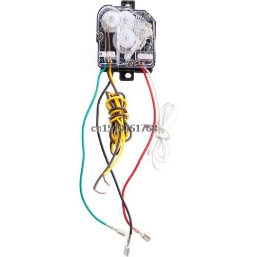 6-Wire Washing Machine Timer 90 Degree Central Hole Distance 68mm Switch Shaft #Y05