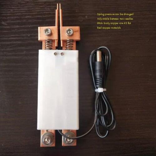18650 Battery Spot Welder, DIY 18650 Spot Welder Turn Nickel Machine Control Board Lithium Battery Spot Welder, Adjustable Pitch