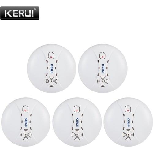 10pcs 433MHZ Universal Wireless Home Fire Smoke Sensor Detector Security GSM Wifi Alarm System Or Work Alone Fire Safety