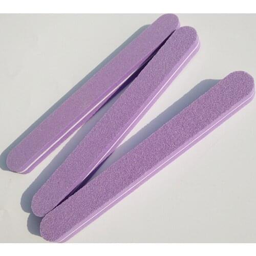 2* Purple Professional Nail Files Nail Buffer Block Tools EVA Nail File Nail Buffer Grinding Tools Emery Board,100/180.wholesale