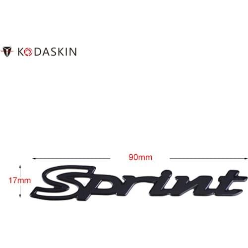 KODASKIN 3D Sprint Emblem Sticker Decals for Vespa Sprint50 Sprint125 Sprint150
